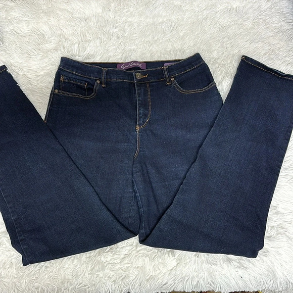 Gloria Vanderbilt Amanda Jeans Sz 8 - Picture 3 of 8